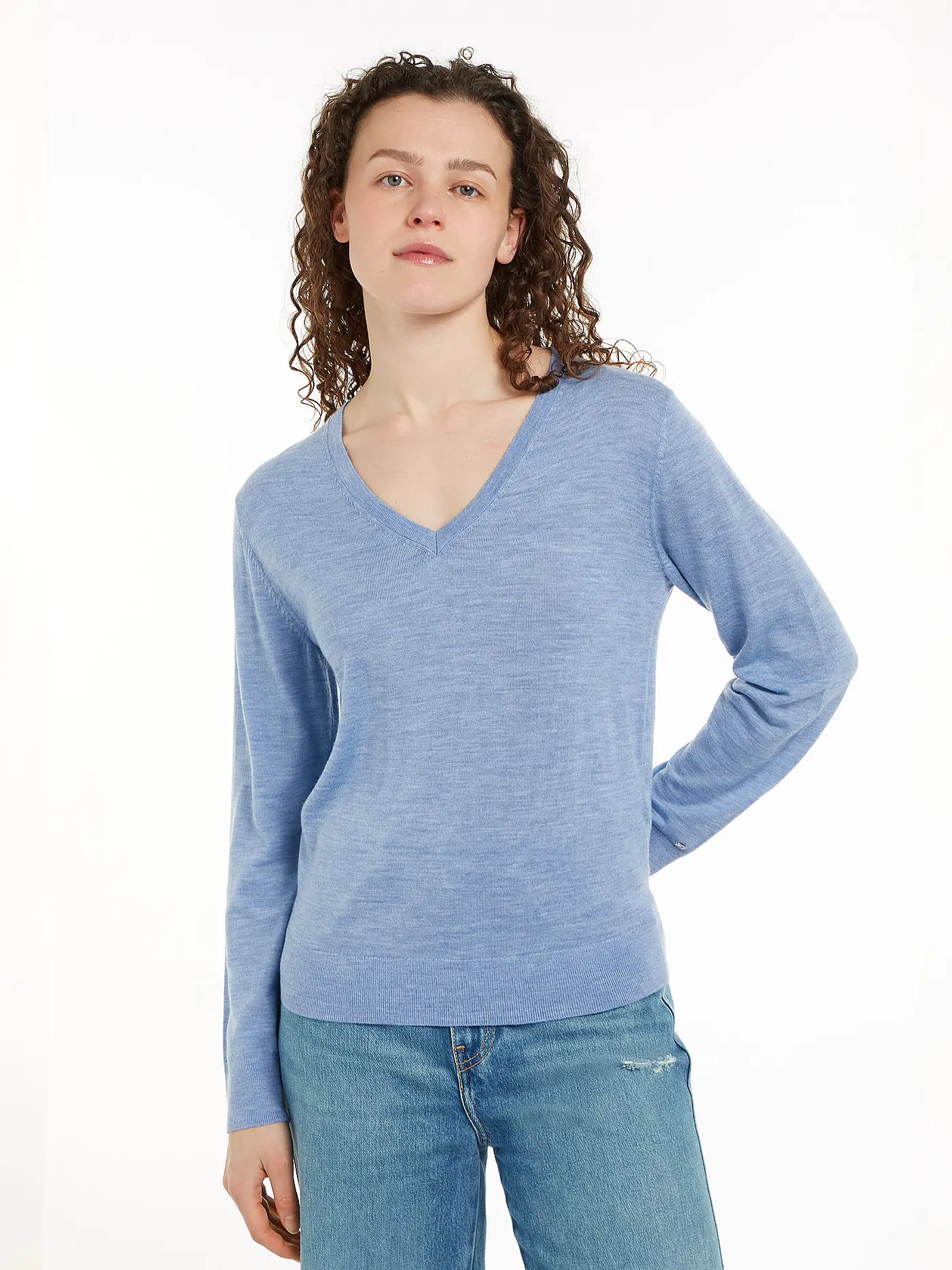 TOMMY HILFIGER | Pullover | hellblau